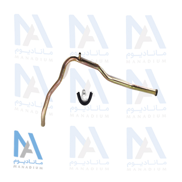 لوله فرعی آب پراید  جدید (یورو 4) با بست و شیلنگ کارمان پارت K.P.C